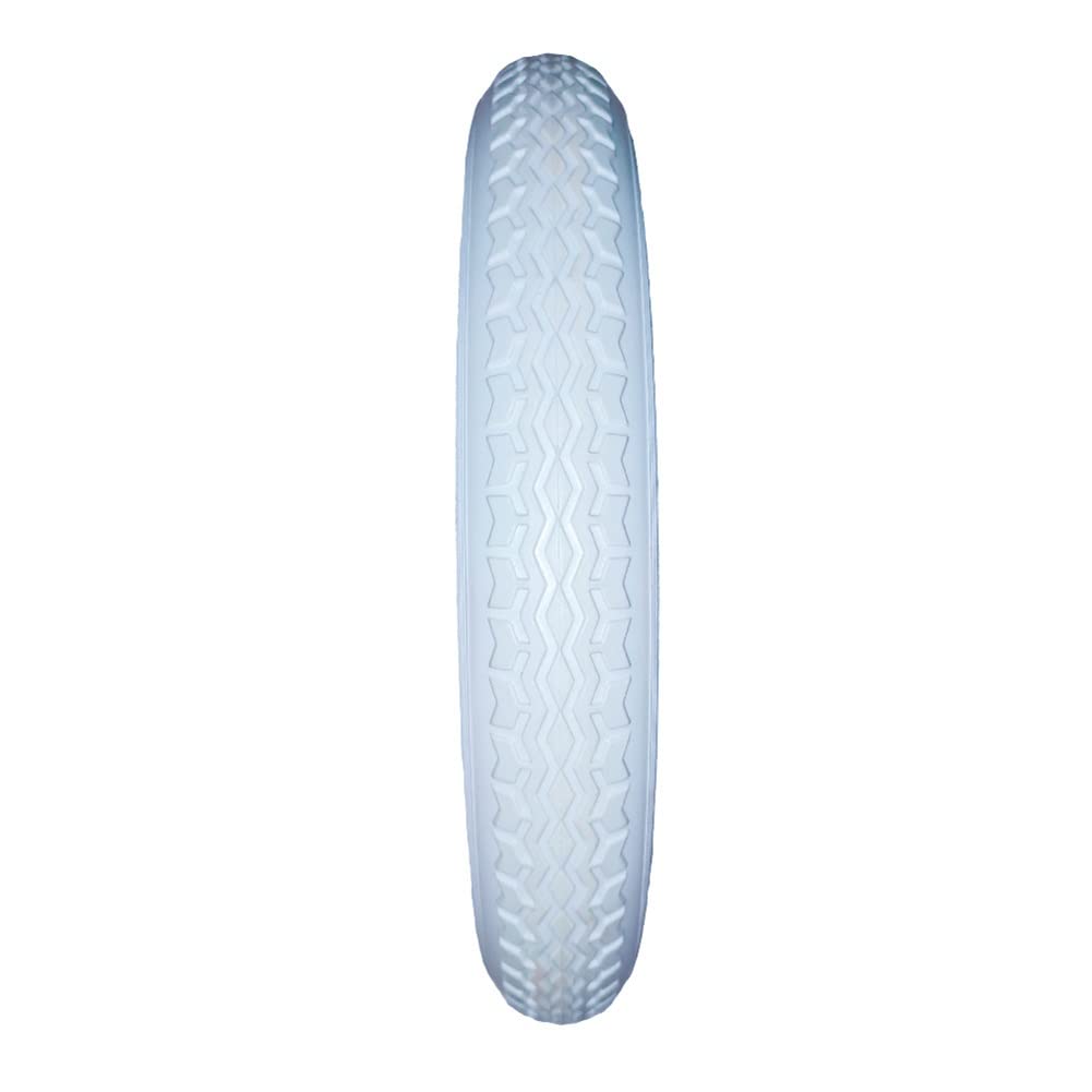Rueda Universal para Silla de Ruedas de 29,5cm, Rueda de Repuesto para Silla de Ruedas Manual, Accesorios Sólidos para Sillas de Ruedas de PU, 12 1/2 X2 1/4, Rodamiento: 12 mm, 2 Piezas