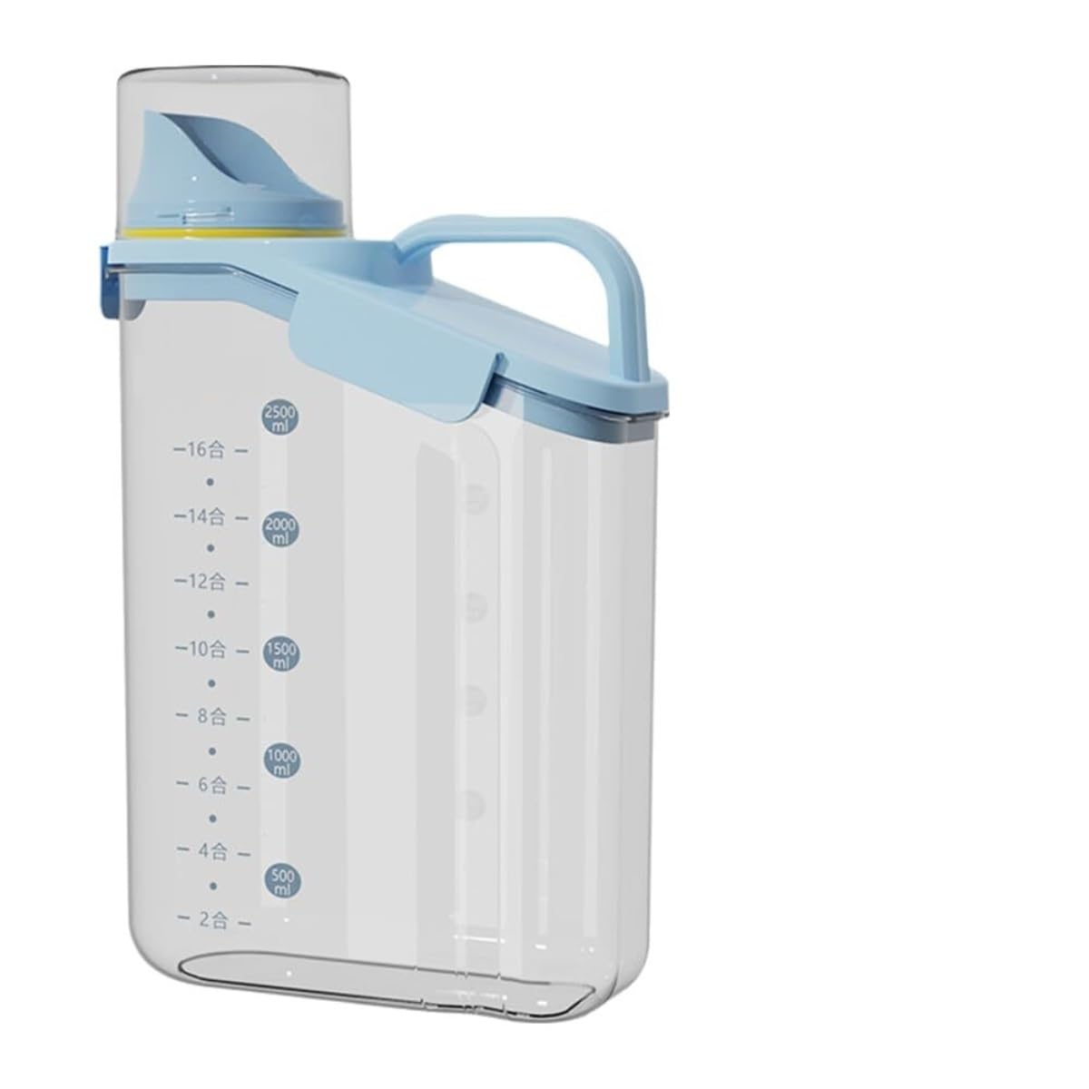 CVdrtyED Dry Food Cereal Dispenser Cereal Dispenser Dry Food Airtight Container Kitchen Storage Pantry Rice Container(Blue,2800ml)