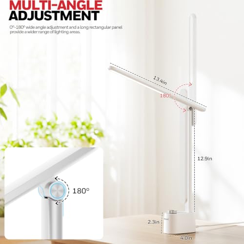 Honeywell LED Desk Lamp, Sunturalux™ White Desk Lamps for Home Office USB - image 5