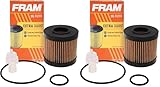 Fram CH9972 Oil Filter | Full-Flow Lube | Cartridge | Pack of 2