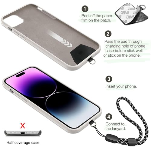 Limvory T-5P-WRISTSTRAP-1 Cell Phone Lanyard, 5 Pack Adjustable Phone Wrist Strap thumb #7