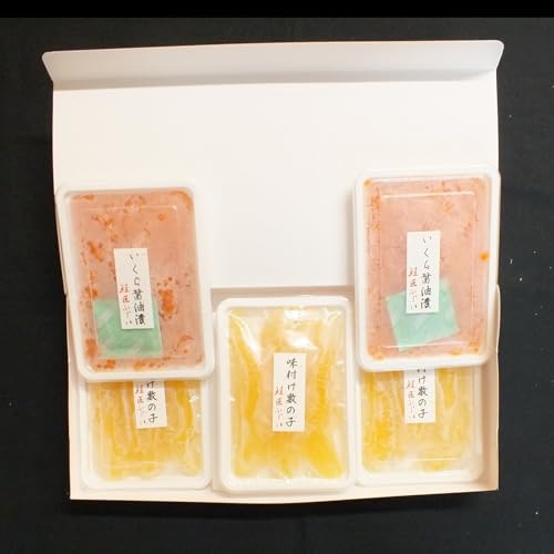 [北海道根室市] [鮭匠ふじい]いくら・数の子セット詰め合わせ いくら240g・数の子360g