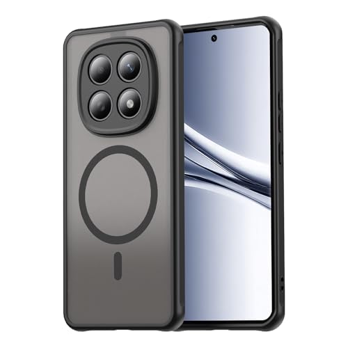 Image of Compatible with REDMI Redmi Note 15 5G Case Cover,Compatible with MagSafe,Anti-Fall,Compatible with Xiaomi Redmi Note 15 4G 2510DRA23E 2510DRA23G Cell Protective Phone Case Black