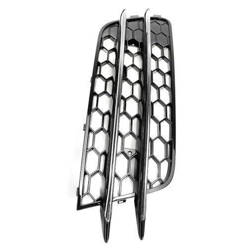 Cubierta de lámpara antiniebla delantera con diseño de rejilla de panal para A6 C7 2012 a 2015 7