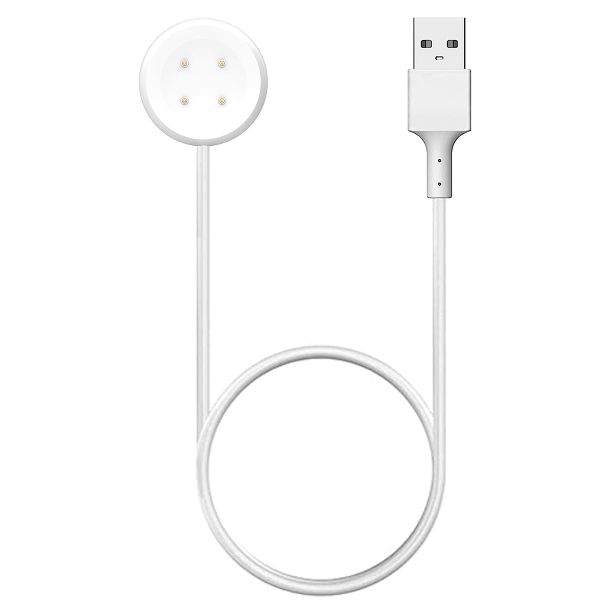 Kissmart Charger for Google Pixel Watch 2, Magnetic Charging Cable Cord for Pixel Watch 2 Smartwatch (1, White)