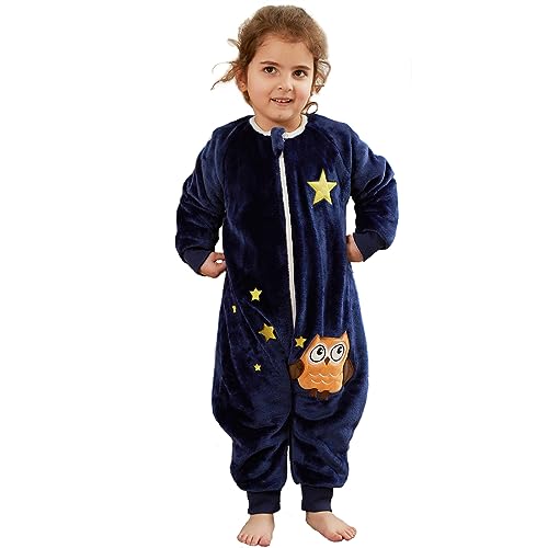 XQ&XG Gigoteuse pour bébé, avec pieds, 2.0 tog, à manches longues, avec jambes, pour fille et...