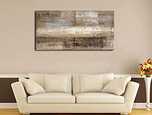 Yearainn Vintage Abstract Wall Art Retro Large Canvas Picture Abstract Painting Artwork Prints For Home Decorations Living Room Bedroom Office Wall Decor Framed Ready To Hang 20 Inch X 40 Inch thumb #2