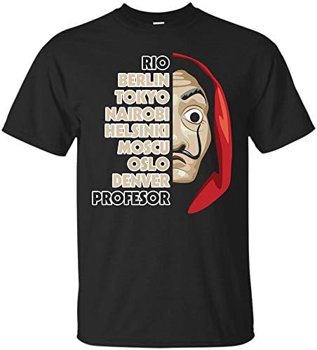 Casa De Papel T Shirt Mask