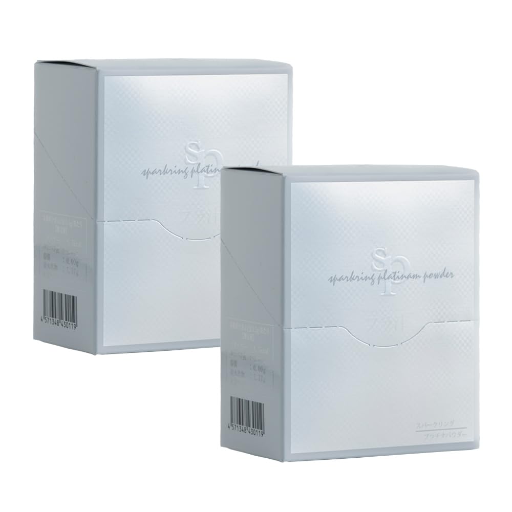 Amazon.co.jp: スパークリング プラチナパウダー 1.5g×30包 ×2セット 