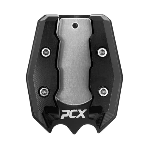 Béquille latérale PCX 160 : évitez la chute sur sol meuble avec ce pad