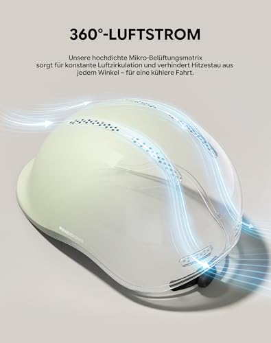 InnerKing Fahrradhelm Damen Herren Leichter City- & Rennradhelm – Ansicht 4