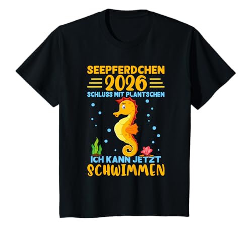 Seepferdchen 2026 Frühschwimmer Abzeichen T-Shirt
