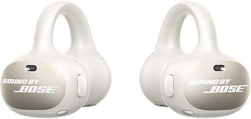 Baseus Inspire XC1 Open Ear Headphones, Sound by Bose, Hi-Res LDAC & HiFi4, Ultra-Lightweight, Dolby Audio, 4-Mic AI Clear Calls, 40H Play time, IP66 Waterproof, Bluetooth 6.1, Starlight Off-White - 1