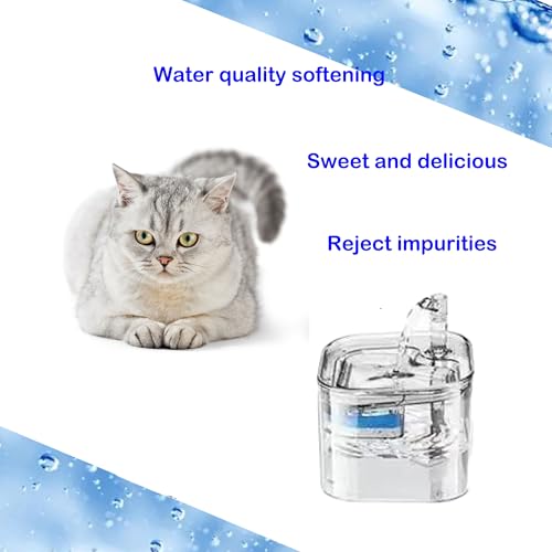 Filtros para fuente de agua para gato Delapan 6 unidades miniatura 6