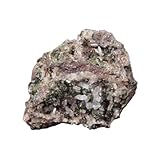 NHDVDVAV Cuarzo cristalino en Bruto de epidota Natural, espécimen Mineral...