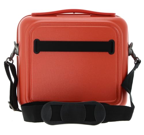 Trousse de Maquillage Logoduck Mandarina Duck vanity corail rigide