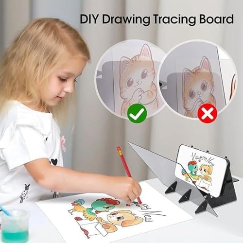 Proyector para dibujar que corrige el trazo con tablero de dibujo de proyección 4