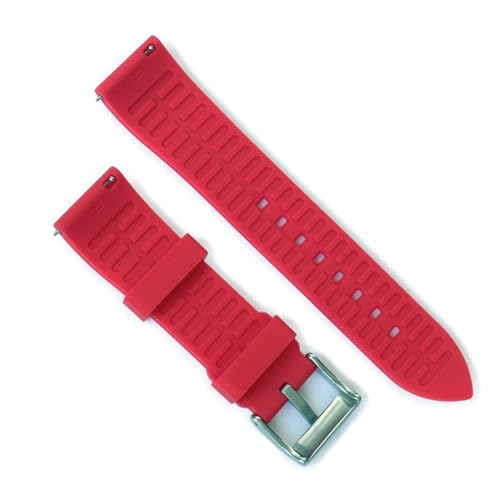 Image of WAMD Quick Release Silicone Rubber Watch Straps - Venus - 20mm, 22mm Watch Straps Compatible with Amazfit, Boat, Fossil, Noise, Realme, Redmi, Samsung, Fastrack Smart Watches