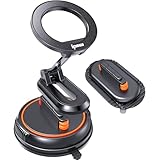 IPOW (アイポウ) 3イン1 デュアルベース車載電話ホルダー 取り外し可能な磁気車載電話マウント iPhone 17 16 15 Pro Max対応 ダッシュボード ジム フロントガラス オフィス 自宅用 MagSafeに対応