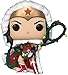 Funko POP DC Holiday - Wonder Woman with String Light Lasso Pop! Vinyl Figure (Bundled with Compatible Pop Box Protector Case), Multicolored, 3.75 inches