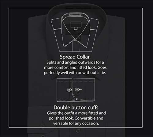 Allsense Men’s Regular-Fit Long-Sleeve Dress Shirt2