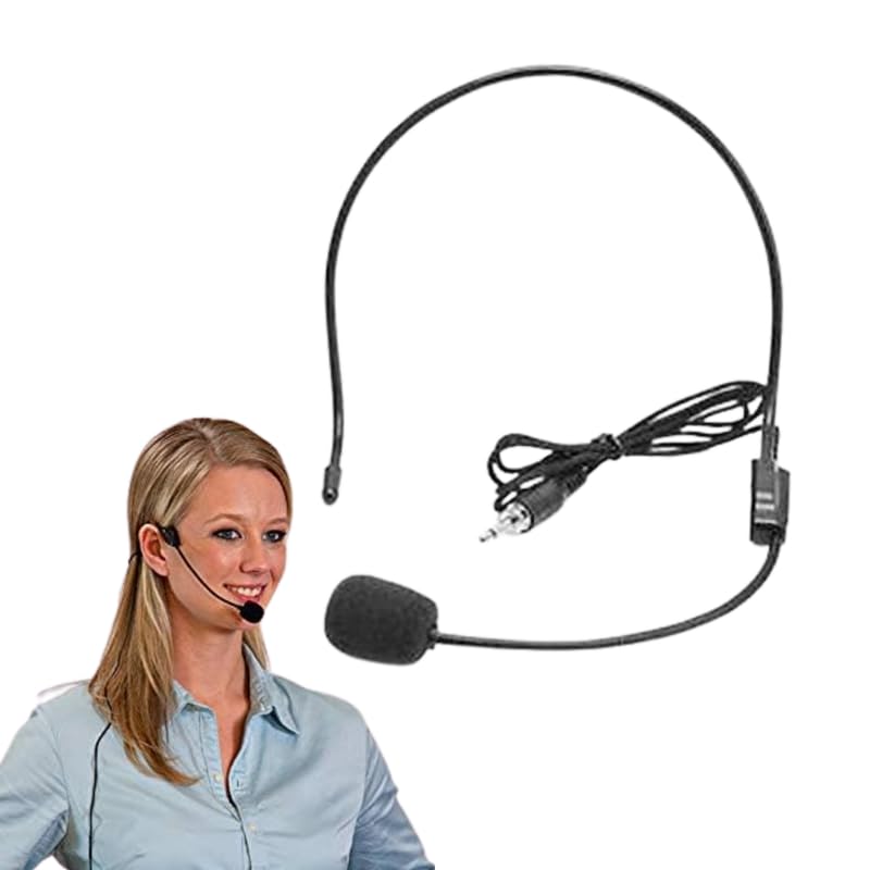 Drumstone 𝟏𝟓-𝐘𝐞𝐚𝐫 𝐖𝐚𝐫𝐫𝐚𝐧𝐭𝐲 Unidirectional Headband Microphone for Presentations, Church & Stage | Omnidirectional Mic for Clear Vocal Pickup | Comfortable, Lightweight & Durable Mic-image-12