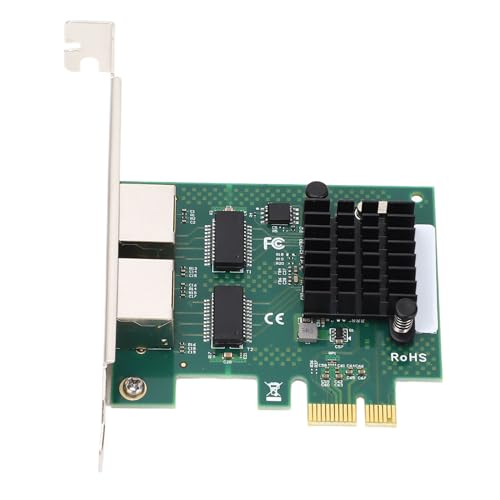 Dual Port BCM5720 Tarjeta de Red Ethernet Gigabit PCIe para PC de Escritorio compatible con Wins Server