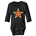 Soviet Army Logo - Cute Baby Bodysuit Long Sleeve Playsuit Infant Onesie Clothes Black