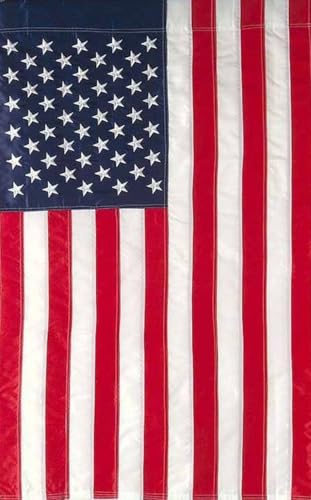 Embroidered American Flag Garden Flag Stars & Stripes USA 12.5
