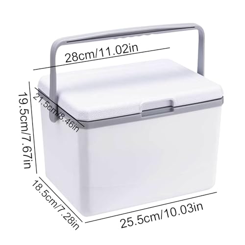 Glacière de camping 5L isotherme robuste pour protéger vos aliments de la chaleur