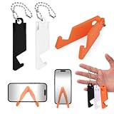 BAMTTOO 3 PZ Pieghevole Supporto Del Telefono Cellulare Regolabile Pieghevole Desktop Supporto Del Telefono Della Tabella Decor Scrivania Accessori