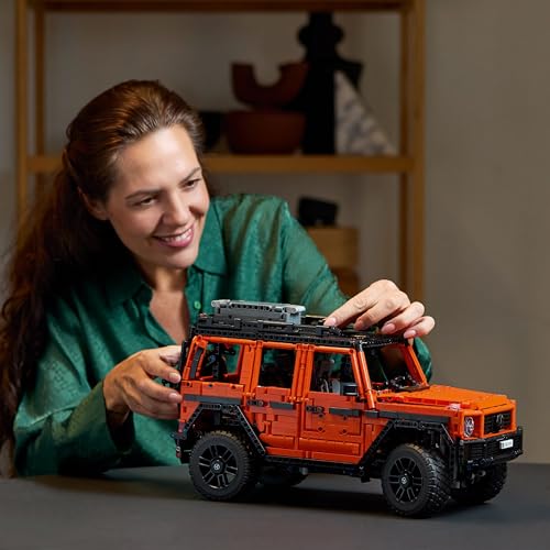 Technic Mercedes-Benz G 500 PROFESSIONAL Line, Modellino di Auto Fuoristrada da Costruire per Adulti, Veicolo 4X4 Classe G da Esposizione Ricco di Dettagli, Regalo Collezione per Lui o Lei 42177 - Lego - Immagine 8