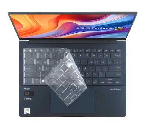 Protector Transparente para Teclado ASUS Zenbook 14 OLED miniatura 1