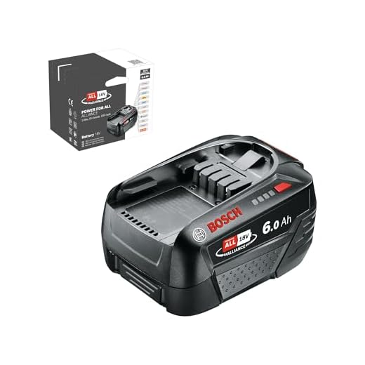 Bosch batería PBA 18V 6.0Ah W-C (sistema de 18 voltios, 6,0 Ah, en caja)