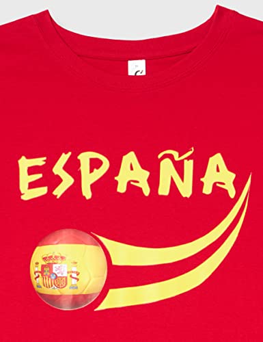 T-Shirt Enfant Espagne Supporter de Football