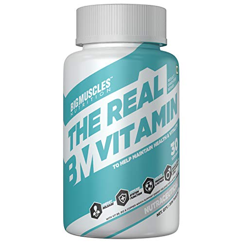 50% OFF on Bigmuscles Nutrition The Real Vitamin Advanced Multivitamin 50% OFF on Bigmuscles Nutrition The Real Vitamin Advanced Multivitamin