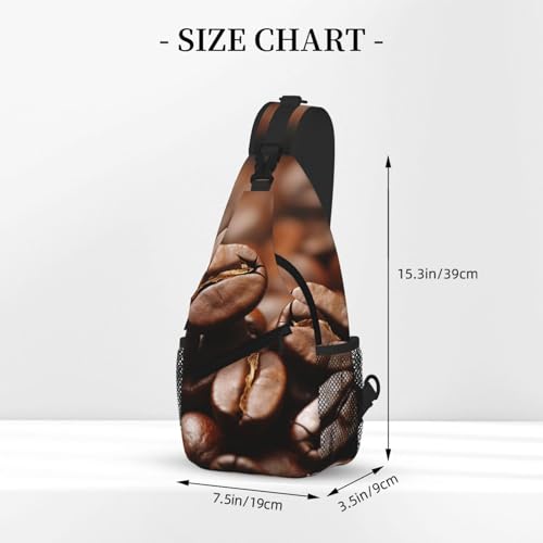 Mochila Sling Bag Urbana para Hombre y Mujer Negra miniatura 3