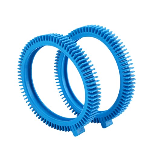 ALINREDBX 2 Pack 896584000-143 Blue Front Tire Kit with Super Hump Suitable for Poolvergnuegen and Hayward Pool Cleaners