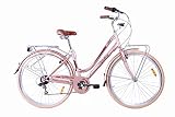 bici antica uomo La struttura offre una buona resistenza e una sensazione di stabilità durante la guida, rendendo la bici adatta all’utilizzo giornaliero. Il design da donna facilita la salita e la discesa dalla bicicletta, migliorando il comfort soprattutto negli spostamenti frequenti. Manubrio e serie sterzo in alluminio, regolabile sia in inclinazione che in altezza.