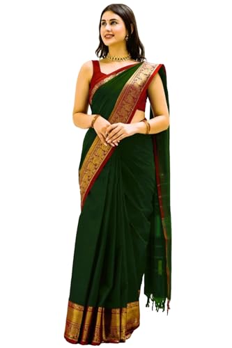 Image of SUPERLAXMI Self Design Kanjivaram Jacquard, Art Silk Saree