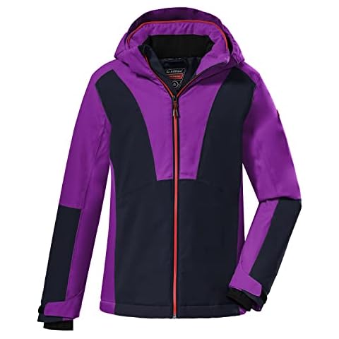 Killtec Mädchen Skijacke/Funktionsjacke mit Kapuze und Schneefang KSW 155 GRLS SKI JCKT Cover