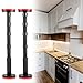 QWORK Adjustable Telescopic Support Pole, 2 Pcs Cabinet Jack Support Rod, Cabinet Lifting Bracket, 7.1