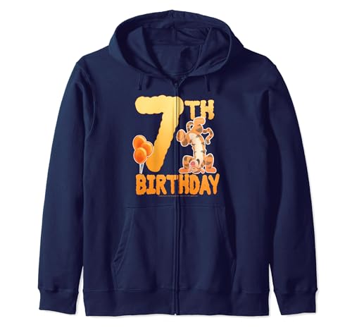 Winnie The Pooh Birthday Tigger 7 ans sweat à capuche zippé pour enfant