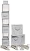 Delta Children Nursery Storage 48 Piece Set, Dove Grey