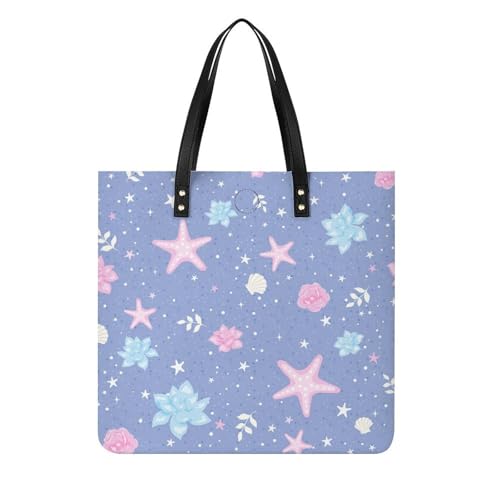 Sac à main Fleur Étoilée Coquillage le grand sac shopper qui résout le manque de place