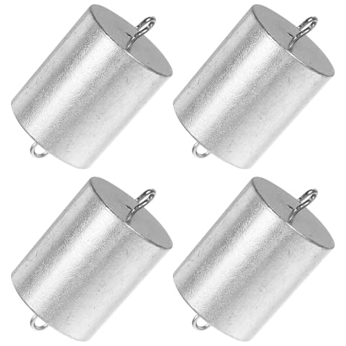 Garneck Juego de 4 Pesas de Calibración de 200 Gancho, Masa de Calibración de Metal Resistente para Báscula Digital, Pesas Colgantes para Experimentos Científicos y Laboratorio Escolar