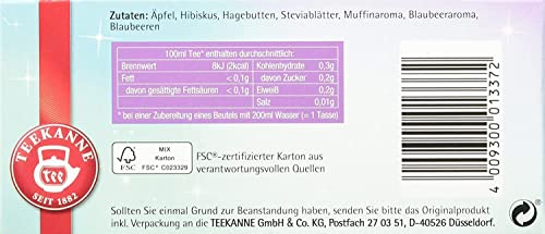 Teekanne Sweeteas 3er Set, Strawberry Cheesecake, Blueberry Muffin, Caramel Apple Pie, 121 g