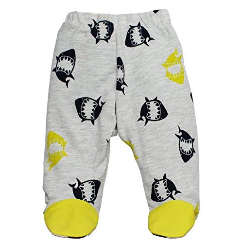 Joggers Wildcollect unisexe gris pour habiller facilement bébé 3-6 mois sans irritation