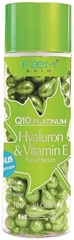 Q10 Platinum Hyaluron & Vitamin E - 120 Gelcaps