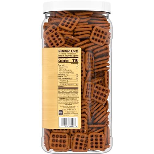 Image of Snyder's of Hanover Pretzel Snaps, 24 Oz Canister